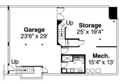 Floorplan 3 for House Plan #035-00153
