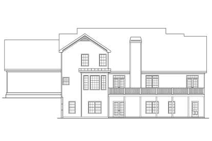 Cape Cod House Plan #009-00065 Elevation Photo