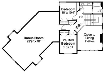 Floorplan 2 for House Plan #035-00174
