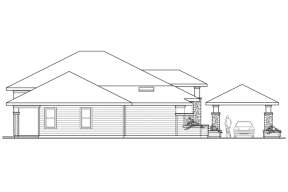 Craftsman House Plan #035-00177 Elevation Photo