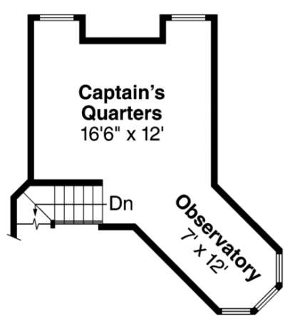 Second Floor for House Plan #035-00179