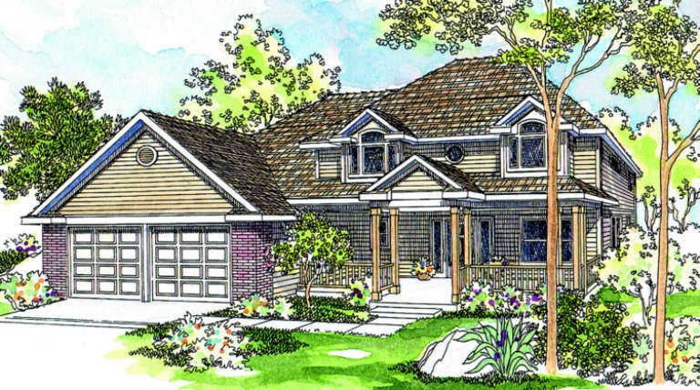 House Plan House Plan #833 Front Elevation