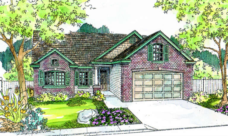 House Plan House Plan #834 Front Elevation