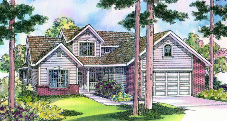House Plan House Plan #835 Front Elevation