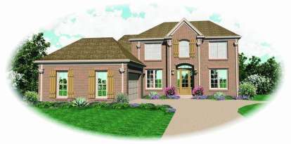 3 Bed, 3 Bath, 2725 Square Foot House Plan - #053-00894