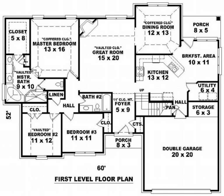 House Plan House Plan #8376 Drawing 1