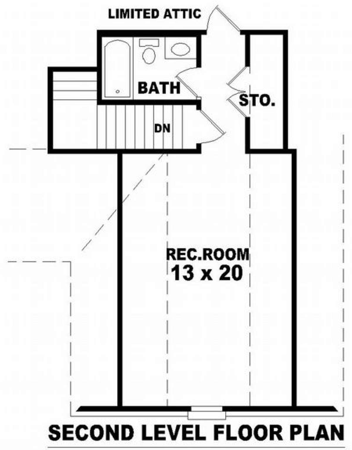 Floorplan 2 for House Plan #053-00896
