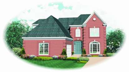 3 Bed, 2 Bath, 2872 Square Foot House Plan - #053-00899