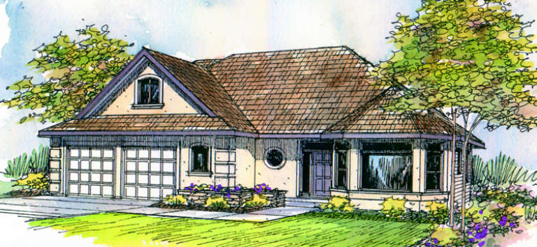 House Plan House Plan #838 Front Elevation