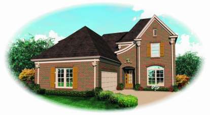 3 Bed, 2 Bath, 2881 Square Foot House Plan - #053-00901