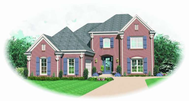 House Plan House Plan #8382 Front Elevation