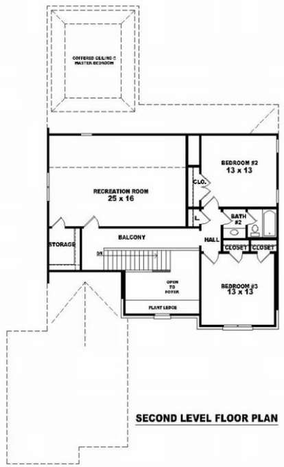 Floorplan 2 for House Plan #053-00902