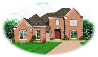 3 Bed, 2 Bath, 2991 Square Foot House Plan - #053-00903