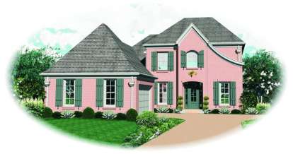 3 Bed, 2 Bath, 2951 Square Foot House Plan - #053-00908
