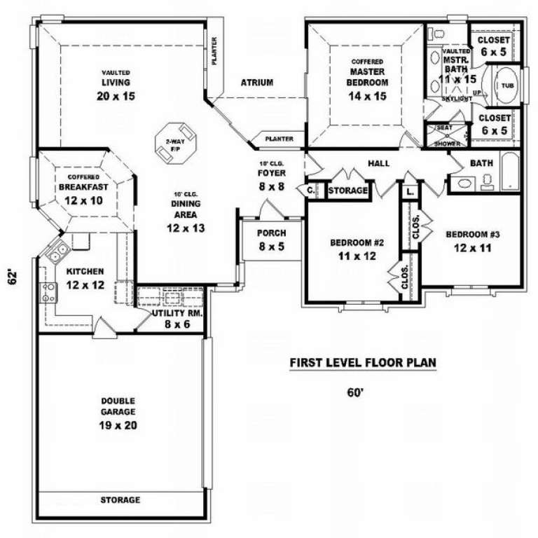 House Plan House Plan #8393 Drawing 1