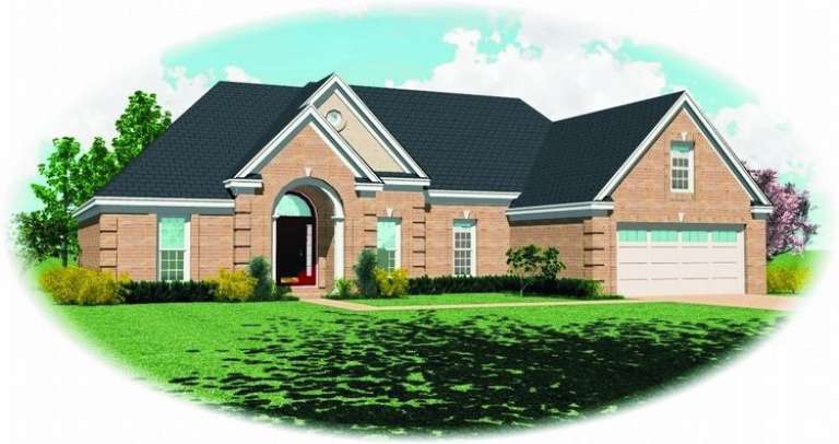 House Plan House Plan #8399 Front Elevation