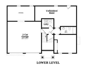 Second Floor for House Plan #009-00067