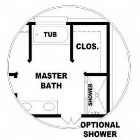 Floorplan 2 for House Plan #053-00929
