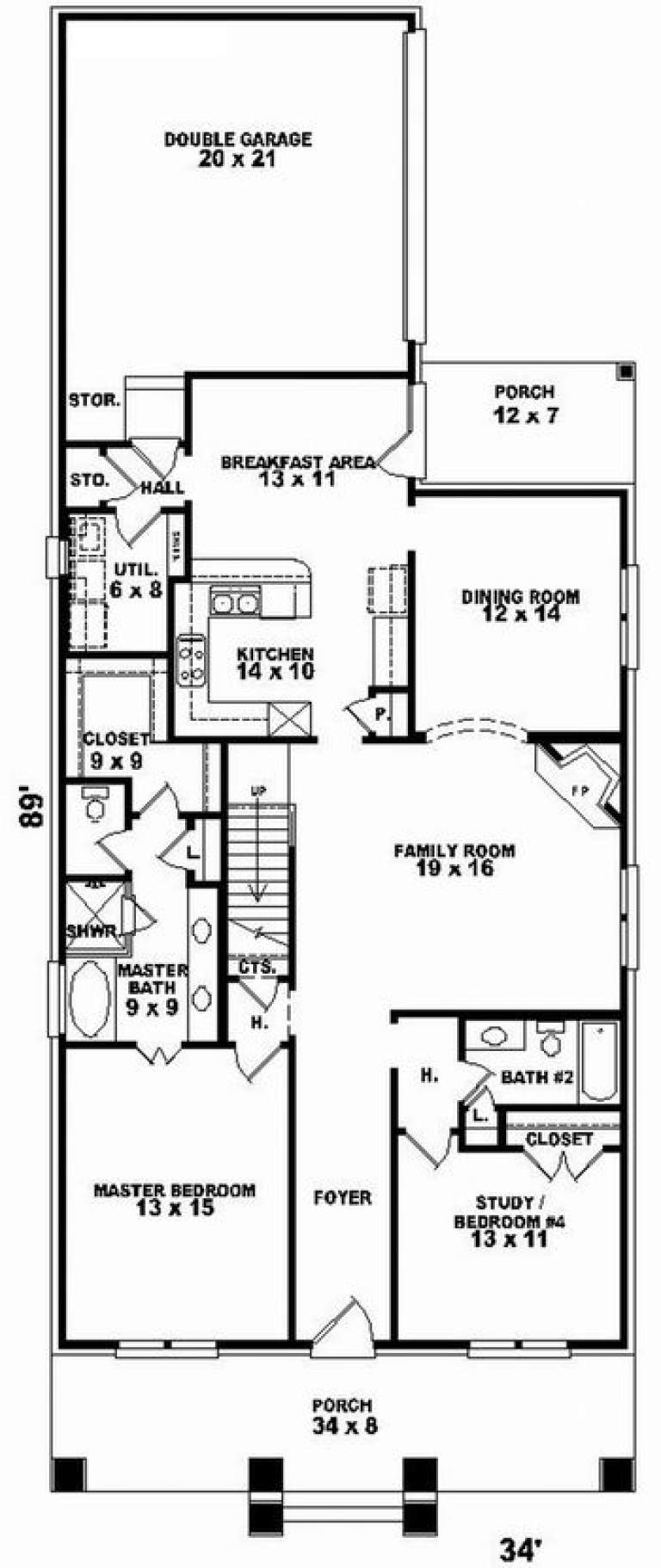 House Plan House Plan #8415 Drawing 1
