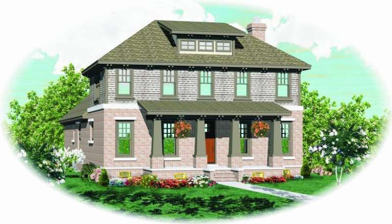 House Plan House Plan #8416 Front Elevation