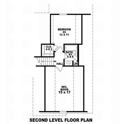 Floorplan 2 for House Plan #053-00946