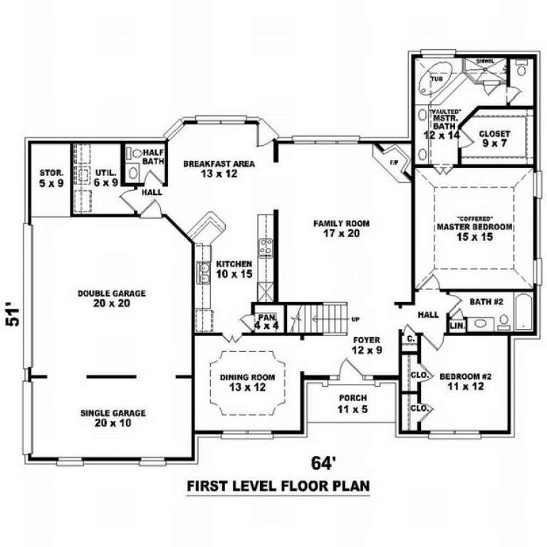 House Plan House Plan #8432 Drawing 1