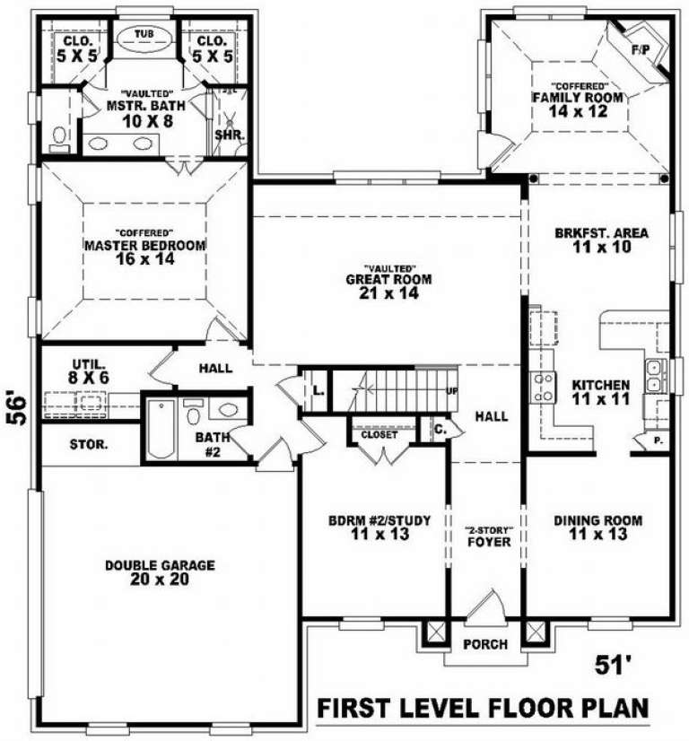 House Plan House Plan #8437 Drawing 1