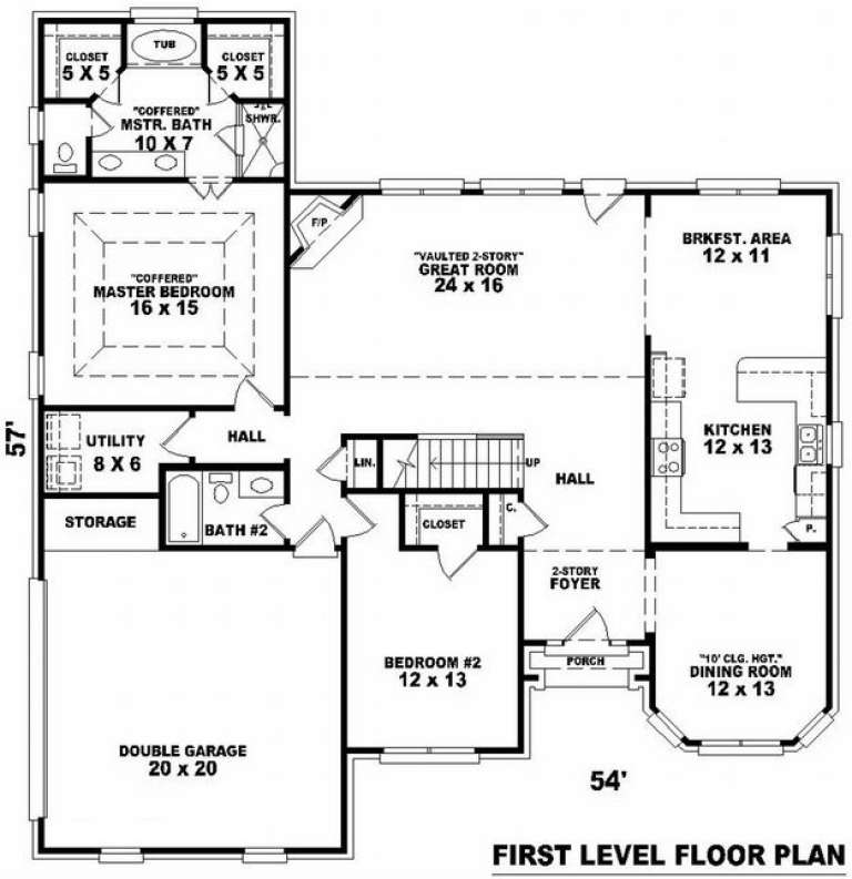 House Plan House Plan #8445 Drawing 1