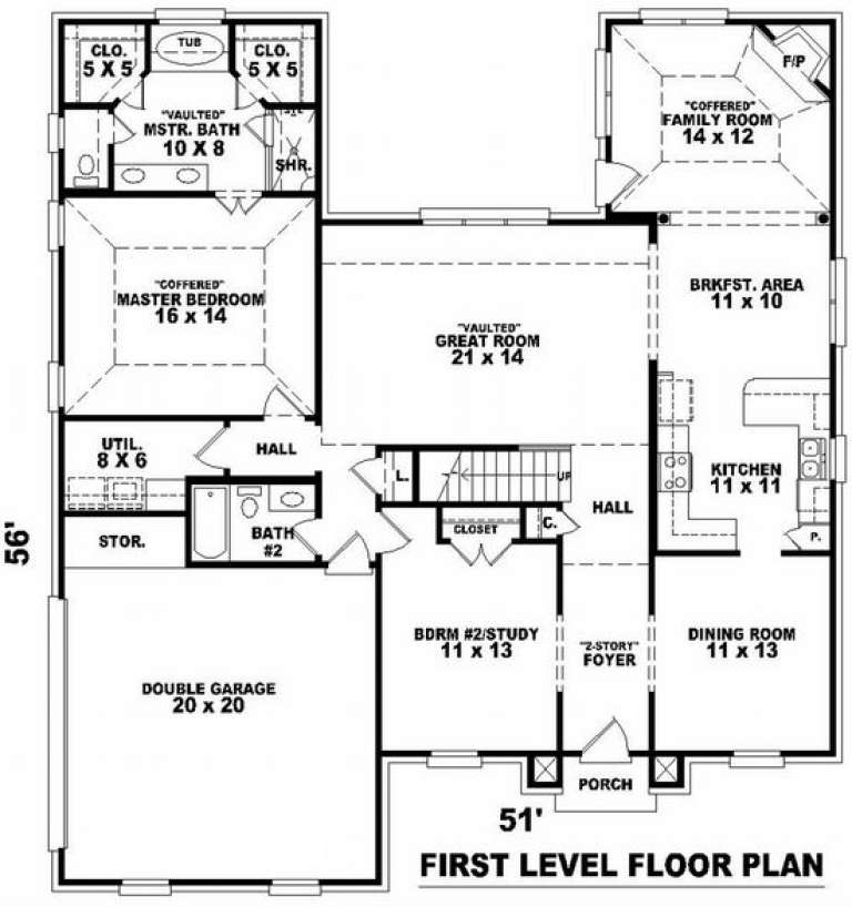 House Plan House Plan #8448 Drawing 1