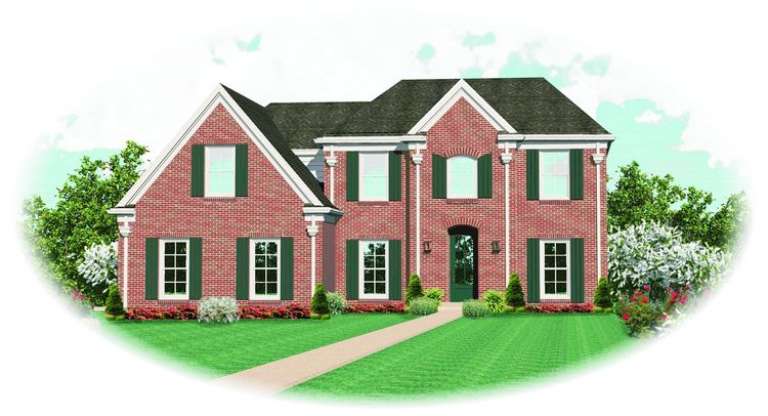 House Plan House Plan #8450 Front Elevation