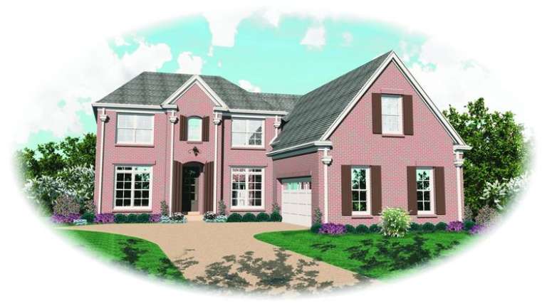 House Plan House Plan #8451 Front Elevation