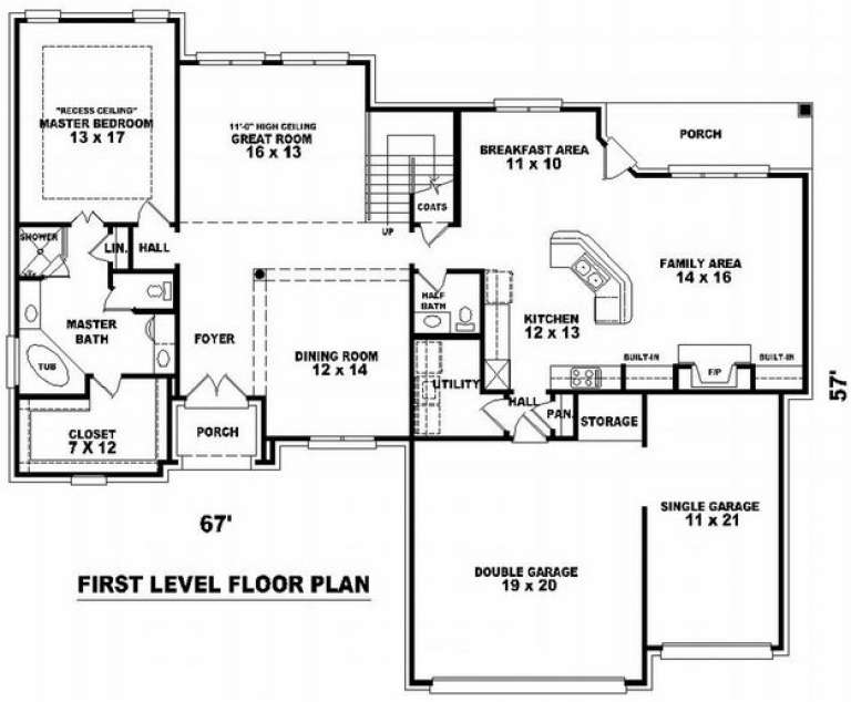 House Plan House Plan #8455 Drawing 1