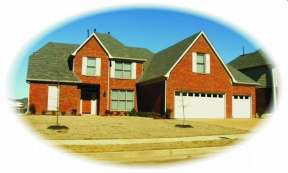 European House Plan #053-00978 Elevation Photo