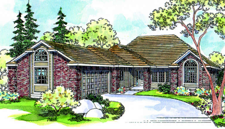 House Plan House Plan #846 Front Elevation