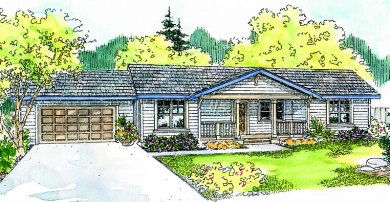 House Plan House Plan #847 Front Elevation