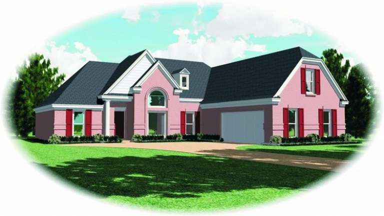 House Plan House Plan #8471 Front Elevation