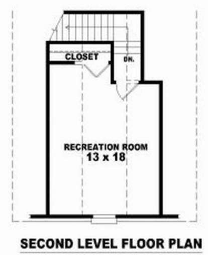 Floorplan 2 for House Plan #053-00991