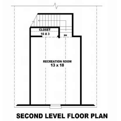 Floorplan 2 for House Plan #053-00993