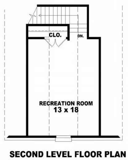 Floorplan 2 for House Plan #053-00994
