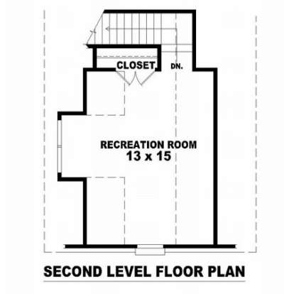 Floorplan 2 for House Plan #053-00995