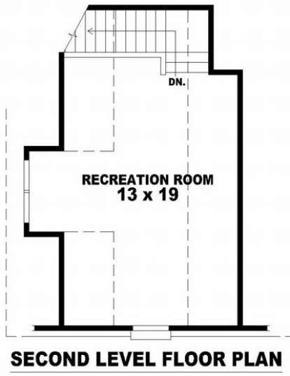 Floorplan 2 for House Plan #053-00996