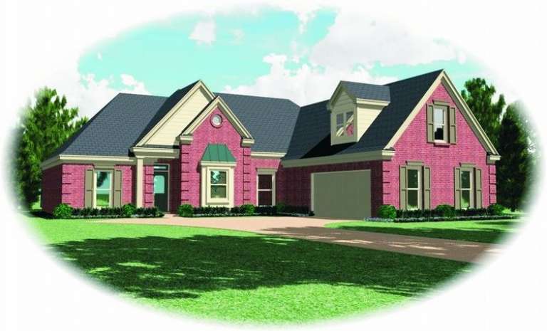 House Plan House Plan #8477 Front Elevation