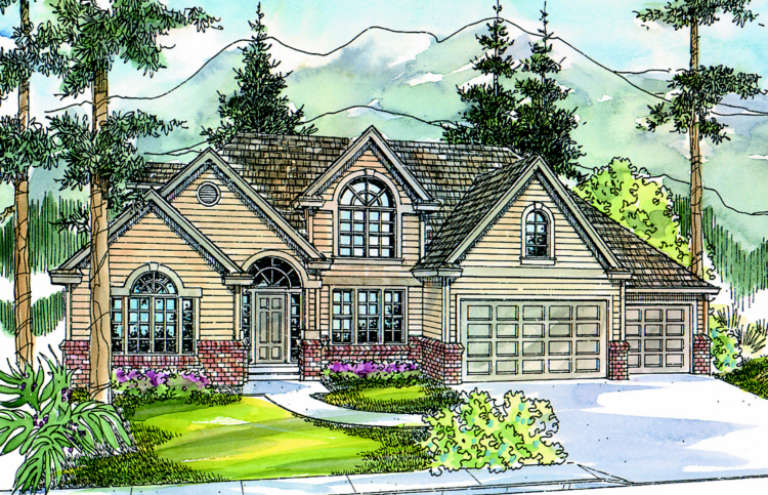 House Plan House Plan #848 Front Elevation