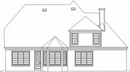 Traditional House Plan #053-01011 Elevation Photo