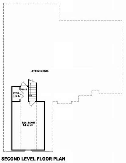 Floorplan 2 for House Plan #053-01021