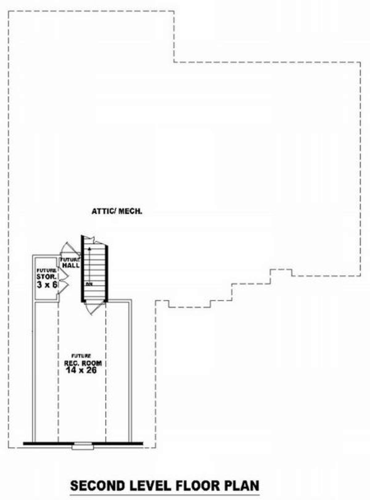 Floorplan 2 for House Plan #053-01023