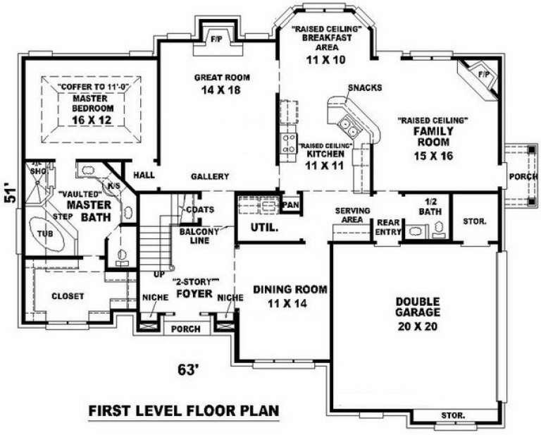 House Plan House Plan #8504 Drawing 1