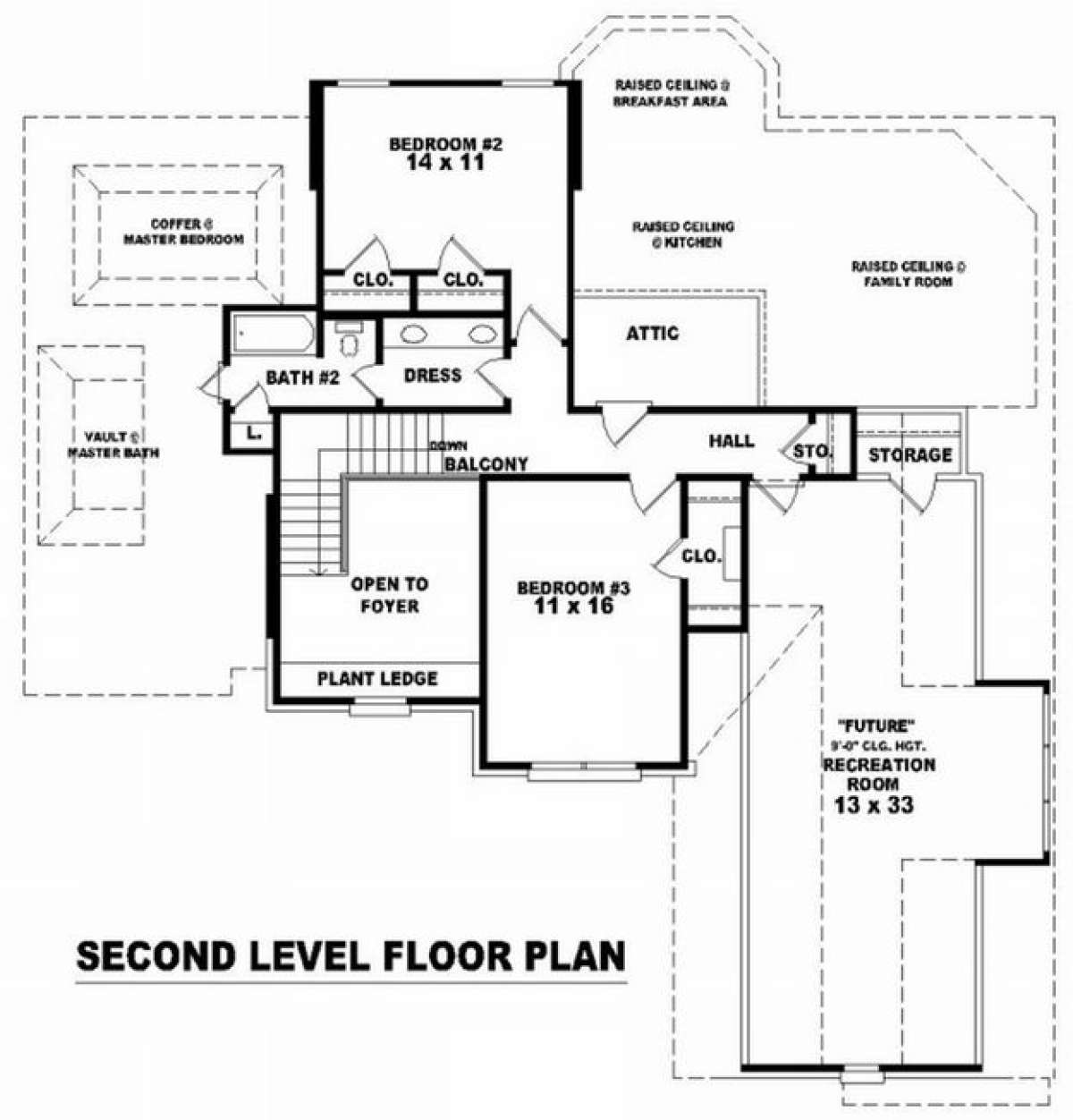 Floorplan 2 for House Plan #053-01035