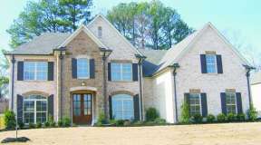 French Country House Plan #053-01036 Elevation Photo