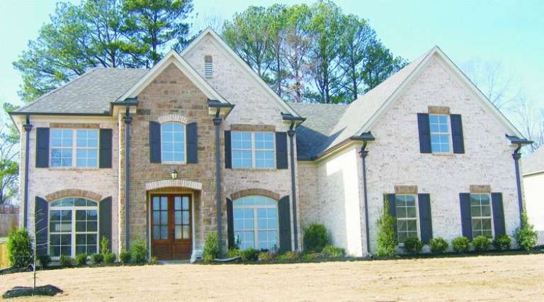 French Country House Plan #053-01036 Elevation Photo